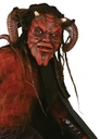 Ram Horns  (17cm) PU Foam Flesh