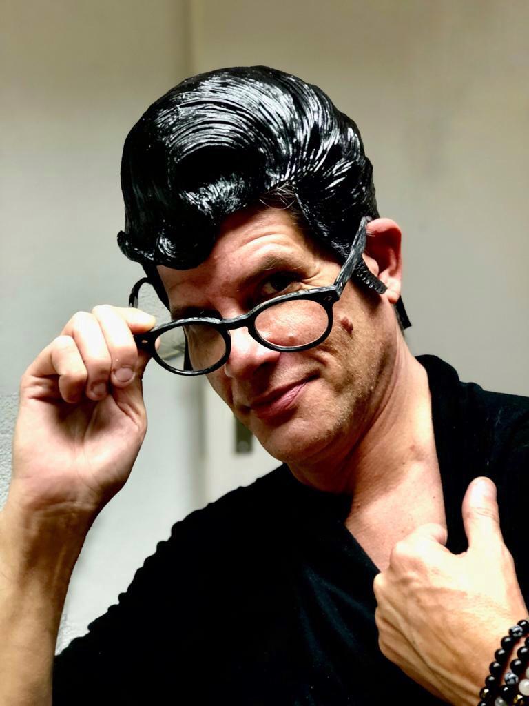 Super Elvis PU foam Wig