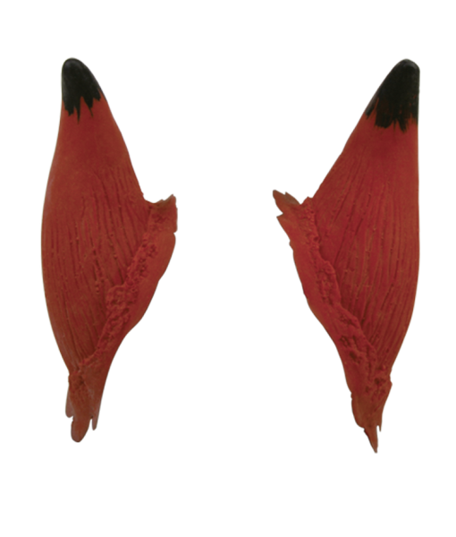 Horns Medium (9cm) Latex Rubber