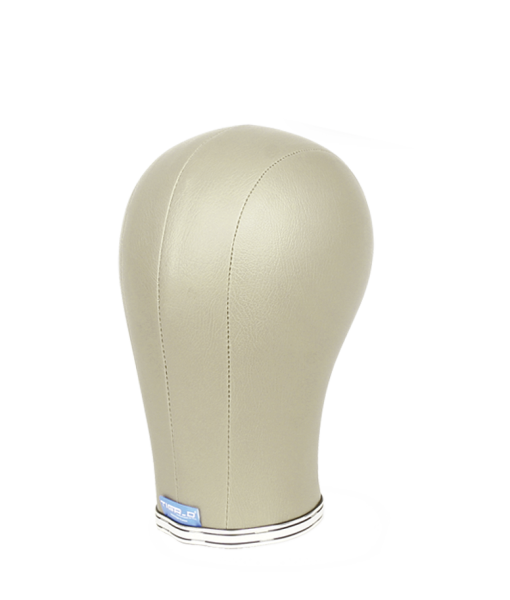 Wig Head Short Neck (Synthetic Leather)