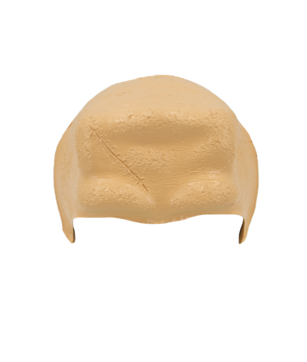 [3D-LR-FF1] Herman Forehead, Latex Rubber